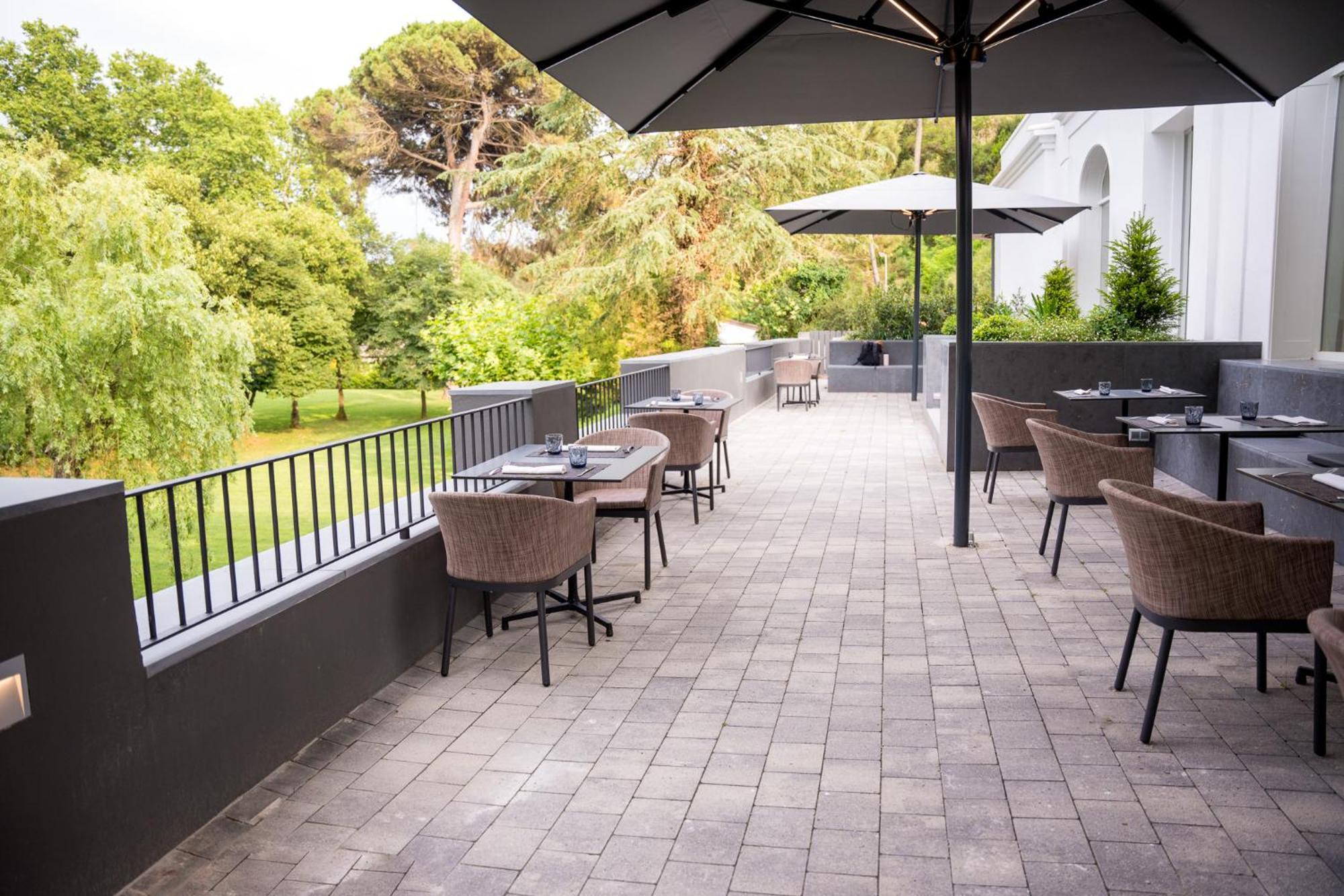 Hotel Balneari Termes Orion Santa Coloma De Farners Dış mekan fotoğraf