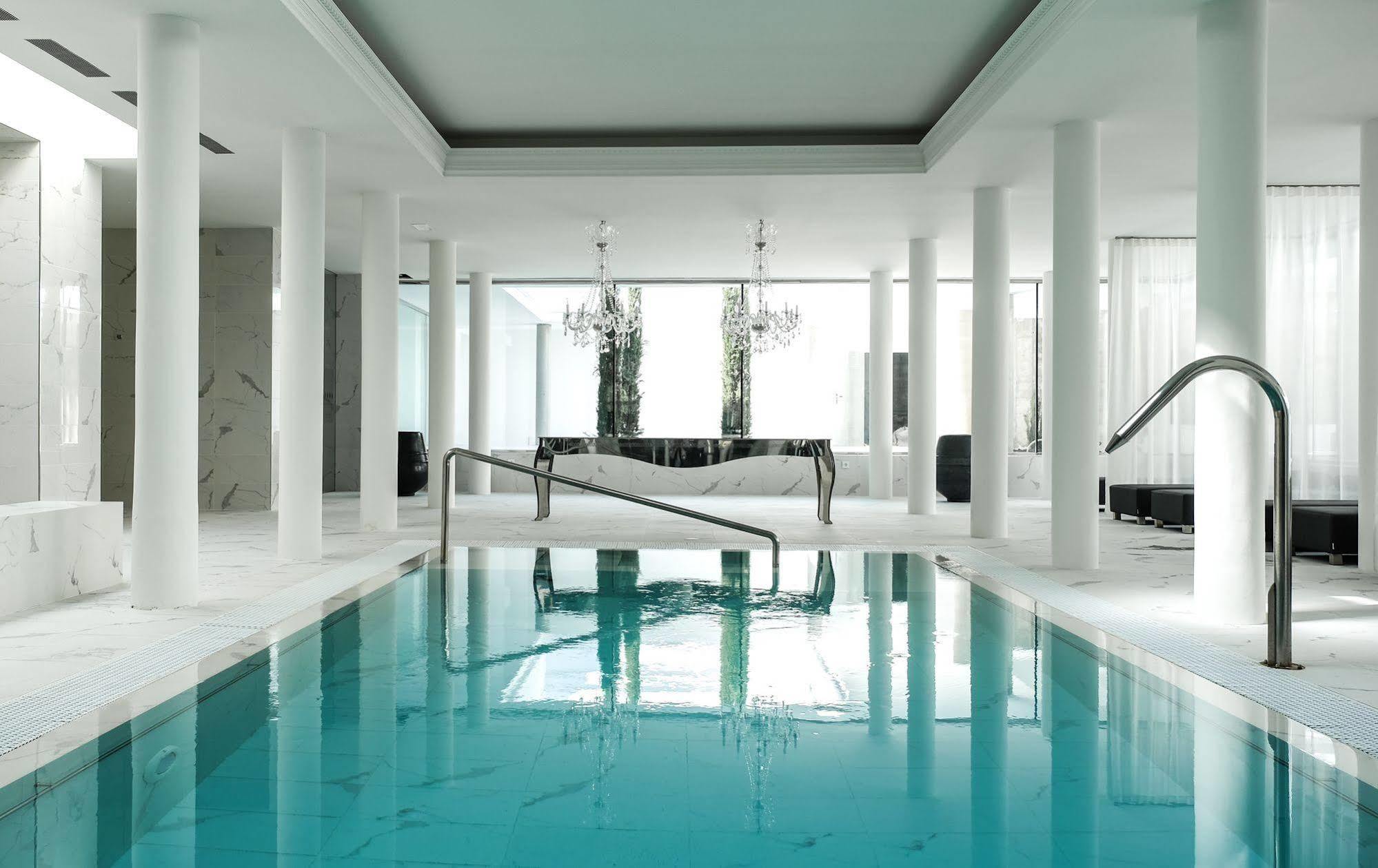 Hotel Balneari Termes Orion Santa Coloma De Farners Dış mekan fotoğraf